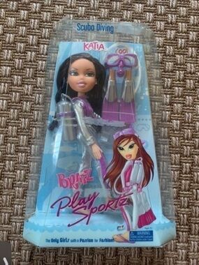 NWT “Rare” MGA Bratz Play Sportz Scuba Diving Katia & Swim Sports Accessories